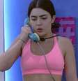 Jade Picon atendeu o Big Fone na edição de 2022  Foto: Reprodução/TV Globo