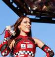Anitta fez homenagem a Ayrton Senna em show na capital paulista   Foto: Van Campos/AgNews
