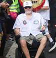 Marcelo Rubens Paiva foi homenageado pelo bloco Baixo Augusta.  Foto: Clayton Felizardo / Brazil News / Purepeople