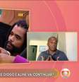 Douglas, irmão de Diogo Almeida, falou sobre o relacionamento do ator com Aline no BBB 25  Foto: Reprodução/Globo / Contigo