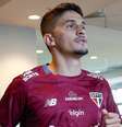  Foto: Rubens Chiri / saopaulofc - Legenda: Pablo Maia passou por cirurgia / Jogada10