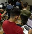 Sala de aula na Faculdade de Medicina da USP; área de Saúde e Bem-Estar tem mais de 4 milhões de pessoas formadas no Brasil.  Foto: Daniel Teixeira/Estadão / Estadão