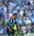 Kaick em atuação pelo Grêmio.   Foto: Lucas Uebel/GFBPA / Esporte News Mundo