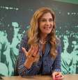 Leila Pereira exaltou receita recorde do Palmeiras em 2024.  Foto: Alex Silva/Estadão / Estadão