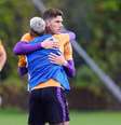  Foto: Divulgação - Legenda: Jogadores da Fiorentina durante treinamento da equipe / Jogada10
