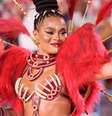 Carnaval 2025: rainha de bateria da Unidos de Padre Miguel, Dedê Marinho foi aclamada no primeiro dia de ensaio técnico.  Foto: Brazil News / Purepeople