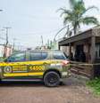 Polícia atua no estabelecimento de suspeito de sequestrar menina  Foto: Estadão Conteúdo/EVANDRO LEAL