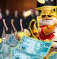 Meu Deus! Aluna perde quase R$ 80 mil da formatura com 'Jogo do Tigrinho' e web se revolta: 'Brasil tá perdido'.  Foto: Reprodução, Arquivo pessoal / Purepeople