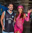 Nicolas Prattes e Sabrina Sato em evento da Unidos de Vila Isabel.  Foto: Marcelo Sa Barreto / AgNews