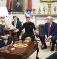 Zelensky e Trump na Casa Branca  Foto: EPA / BBC News Brasil