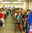 Aula de formação de avaliadores do Carnaval promovido pela União das Escolas de Samba Paulistanas (UESP), em São Paulo.  Foto: Divulgação UESP