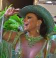 Viviane Araújo desfilhou ao lado da Mancha Verde no Carnaval 2025  Foto: Liga-SP / Perfil Brasil