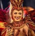 Juju Salimeni é a rainha de bateria da Barroca Zona Sul  Foto: Estadão Conteúdo/ROBERTO SUNGI