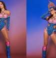 Anitta homenageia nado artístico em figurino para noite de carnaval de São Luís.  Foto: Divulgação