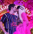 Sabrina Sato e Nicolas Prattes comemoram um ano de casamento na avenida  Foto: Reprodução/ G1 / Contigo