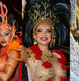 Carnaval 2025 em SP: Luciana de pomba-gira, Thelminha deslumbrante e mais! As rainhas de bateria e musas que brilharam no último dia de desfiles.  Foto: Brazil News / Purepeople