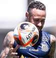  Foto: Raul Baretta/ Santos FC. - Legenda: Neymar durante treinamento no Santos / Jogada10