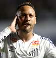 Neymar comemora gol pelo Santos  Foto: GUILHERME DIONíZIO/CÓDIGO19 / Estadão