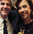 Walter Salles e Fernanda Torres com estatueta do Oscar  Foto: Reprodução/Instagram