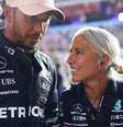 Lewis Hamilton e Angela Cullen em 2021  Foto: Reprodução