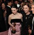 Mikey Madison, Fernanda Torres e Walter Salles  Foto: Al Seib/The Academy / Getty Images