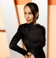 Zoë Kravitz chamou a atenção pelo look usado na festa pós-Oscar.  Foto: Taylor Hill