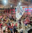 Festa na quadra da Rosas de Ouro pela conquista do troféu do carnaval de São Paulo em 2025  Foto: Alex Silva / Estadão / Estadão