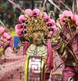 Desfile da escola de samba Rosas de Ouro pelo Grupo Especial do Carnaval 2025 de São Paulo, no Sambódromo do Anhembi, na zona norte da capital paulista, na madrugada deste sábado, 1 de março de 2025.  Foto: Estadão Conteúdo