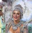 Paolla Oliveira após se despedir do posto de rainha de bateria da Grande Rio voltou a falar da emoção do último desfile: 'Cada passo com o coração'.  Foto: BrazilNews / Purepeople