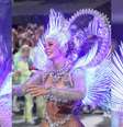 O adeus de Paolla Oliveira! 10 fotos da Rainha da Grande Rio MUITO emocionada em último desfile provam que despedida será difícil.  Foto: Daniel Pinheiro/BrazilNews / Purepeople