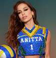 Anitta homenageia vôlei brasileiro em look de carnaval  Foto: Divulgação/Fred Othero