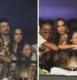 Anitta é vista recebendo beijo de novo affair na Marquês de Sapucaí  Foto: AGNEWS