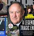 A morte trágica de Gene Hackman gerou ampla cobertura de canais de TV, revistas e jornais nos Estados Unidos  Foto: Reproduções