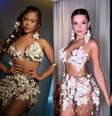 Eduarda Gutierrez, Juliette e Mariana Goldfarb se vestiram iguais no carnaval   Foto: Reprodução/Instagram