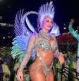 Paolla Oliveira em desfile da Grande Rio  Foto: Leo Franco/AgNews / Caras Brasil