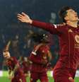  Foto: Paolo Bruno/Getty Images - Legenda: Shomurodov comemora o gol da virada da Roma sobre o Athletic Bilbao nas oitavas de final da Liga Europa / Jogada10