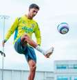  Foto: Divulgação - Legenda: Jogadores do Manchester City durante treinamento da equipe / Jogada10