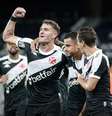  Foto: Matheus Lima/Vasco - Legenda: Vegetti em ação com a camisa do Vasco diante do Nova Iguaçu pela Copa do Brasil / Jogada10