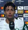  Foto: Reprodução - Legenda: Luighi chora ao desabafar sobre atos racistas sofridos pelos jogadores do Palmeiras / Jogada10