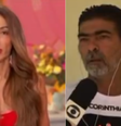 Patrícia Poeta é criticada na web após comportamento 'sensacionalista' com pai de Vitória  Foto: Reprodução/Globo