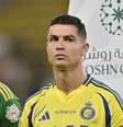 Cristiano Ronaldo com a camisa do Al Nassr  Foto: Getty Images/Anadolu 