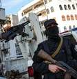As forças de segurança montaram postos de controle em Latakia, no litoral da Síria  Foto: EPA / BBC News Brasil