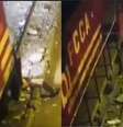 O homem estava embriagado e deitado nos trilhos quando foi atropelado por trem  Foto: Reprodução/X / Contigo