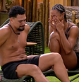 Aline e Vinicius choram depois de indicação ao Paredão no BBB25  Foto: Reprodução/X @bbb