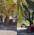 Briga entre ambulantes por preço de coco termina com homem esfaqueado no Rio de Janeiro  Foto: Reprodução