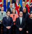 Líderes europeus têm anunciado aumento de gastos de defesa diante da ameaça da Rússia e o distanciamento dos EUA  Foto: Reuters / BBC News Brasil