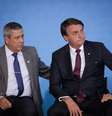 O general e ex-ministro da Defesa, Walter Braga Netto e o ex-presidente Jair Bolsonaro.  Foto: Dida Sampaio/Estadão Conteúdo / Estadão