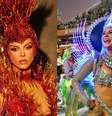 Lancellotti usou a frase dita por Paolla, "Ouviu agora?" em legenda de desfile da Beija-Flor  Foto: Reprodução/Redes sociais e Alexandre Brum/Especial para o Terra