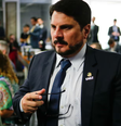 Senador Marcos do Val durante a Comissão Parlamentar Mista de Inquérito (CPMI) dos Atos Golpistas  Foto: Wilton Junior/Estadão