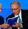 Lula e Alckmin buscam acordo com os Estados Unidos   Foto: Wilton Junior/Estadão / Estadão